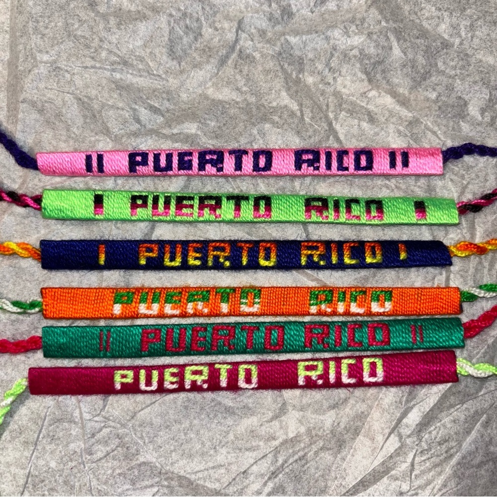 Colorful Puerto Rico Friendship Bracelets WINNERS CHOICE